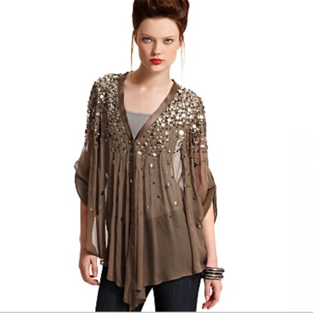 Elizabeth and James Tokyo sequined top